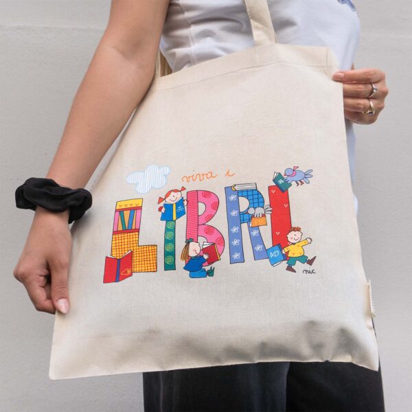 Shopper Libri Colorata