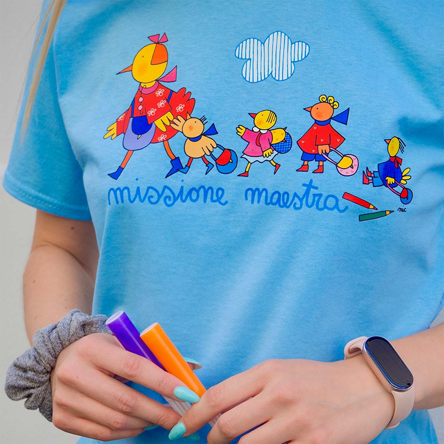 Maglietta Missione Maestra - Nicoletta Costa - immagine 2