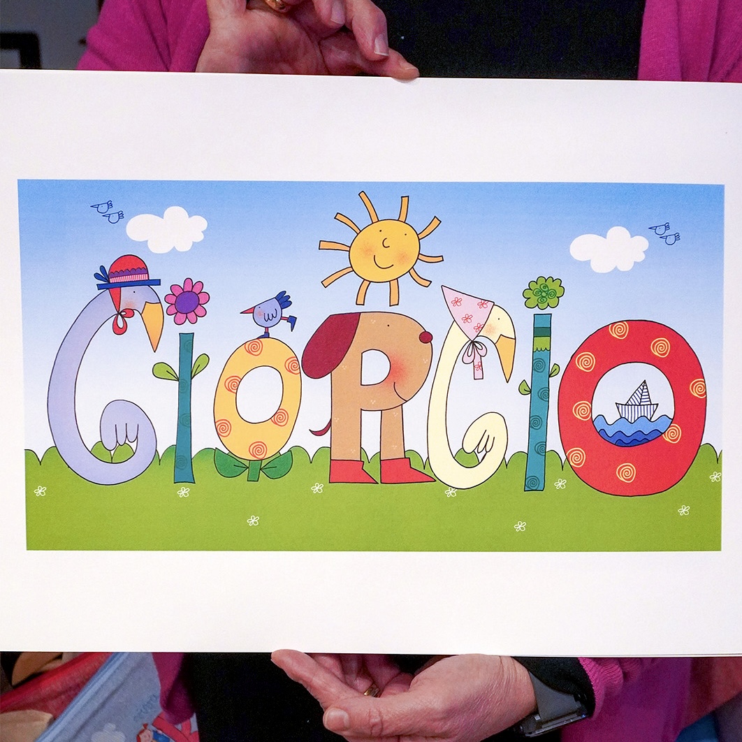 Nome illustrato personalizzato – Nicoletta Costa - immagine 5