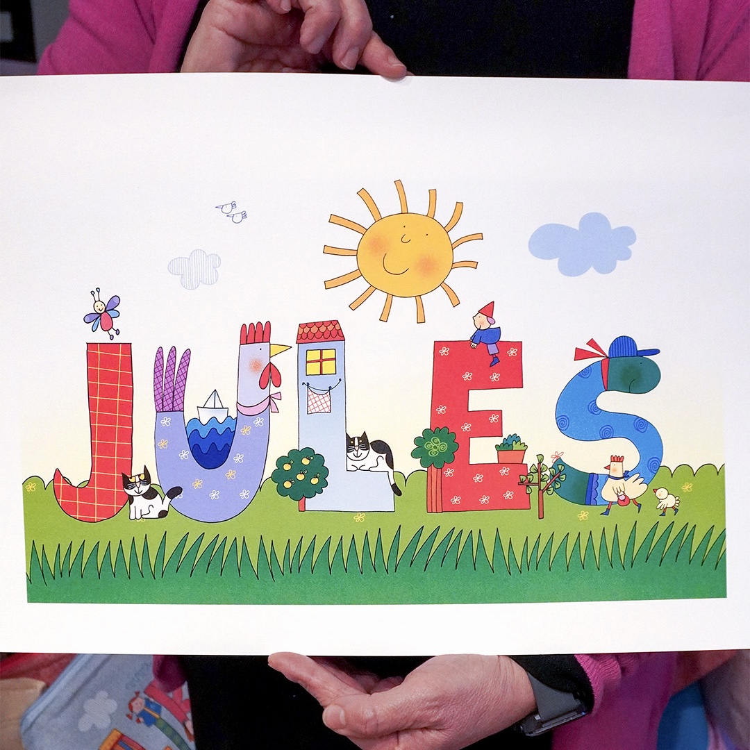 Nome illustrato personalizzato – Nicoletta Costa - immagine 4