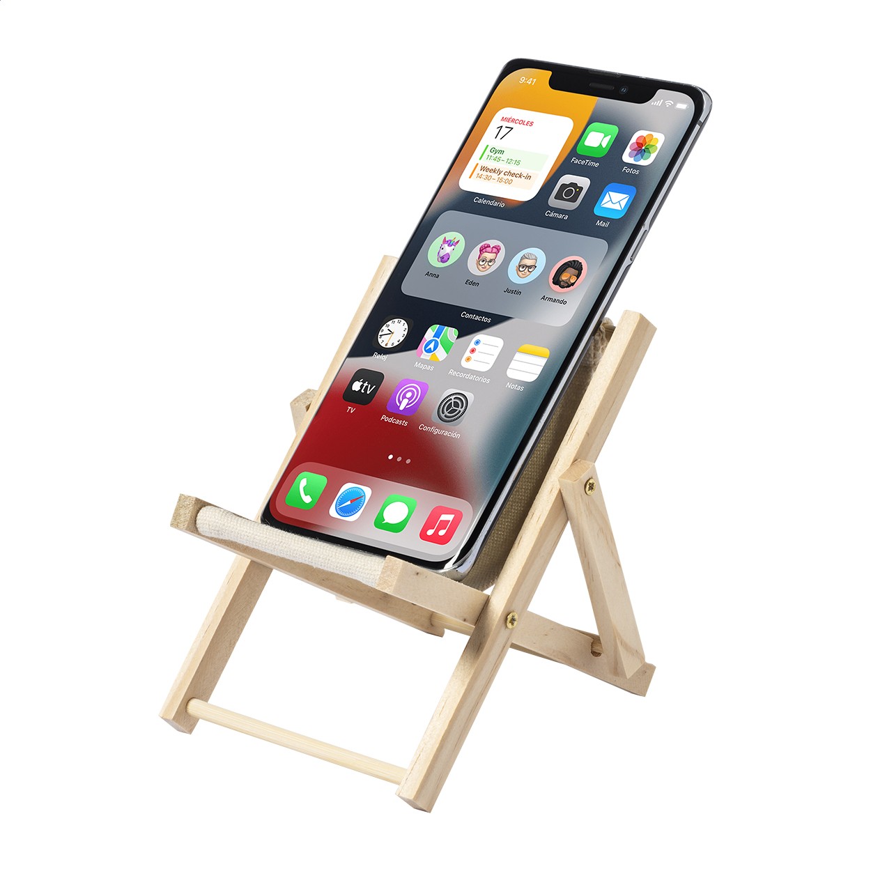 Porta cellulare sdraio con nome - immagine 3