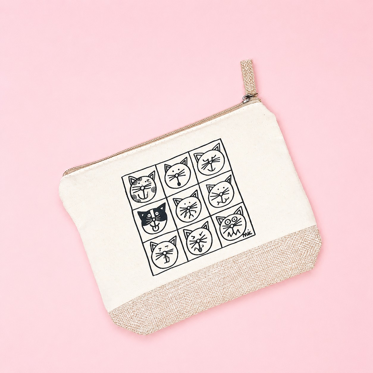 Pochette Gatti da Colorare di Nicoletta Costa naturale